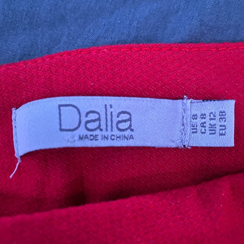 Red dress pants